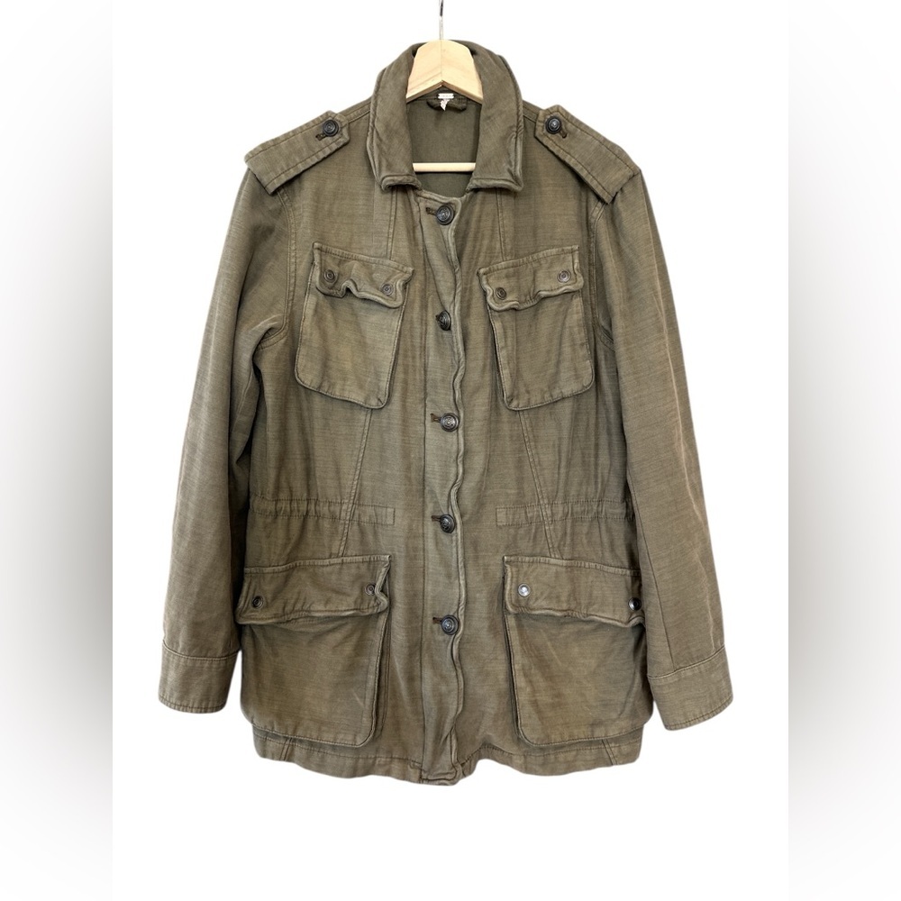 Free People Not Your Brother’s Military Utility Jacket - Picture 5 of 15